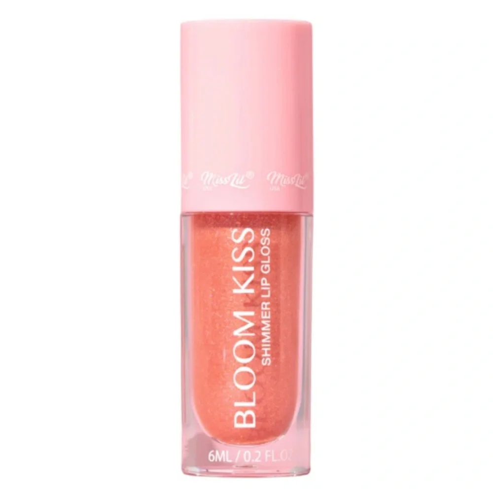 💎 Miss Lil USA BLOOM KISS SHIMMER LIP GLOSS in Shade BLUEBELL New In Box